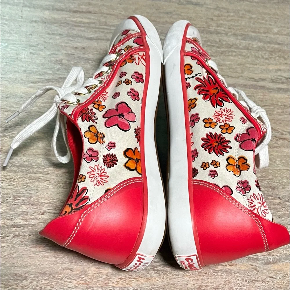 Coach Barrett floral sneakers - Picture 14 of 16